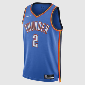 Shai Gilgeous-Alexander Oklahoma City Thunder 2025 Icon Edition NBA Swingman Jersey