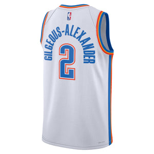 Shai Gilgeous-Alexander OKC Thunder 2025 Association Edition NBA Swingman Jersey