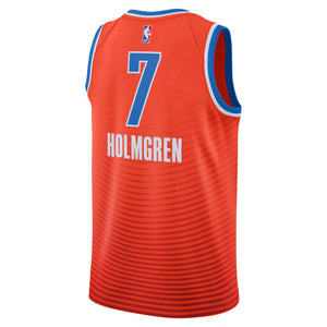 Chet Holmgren OKC Thunder 2025 Statement Edition NBA Swingman Jersey
