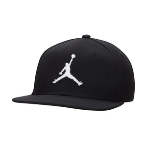 Jordan Pro Jumpman Black Snapback Hat