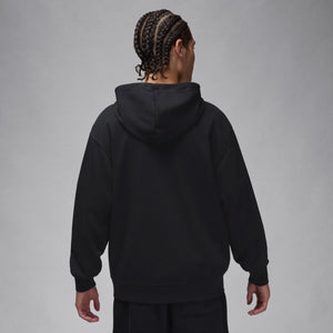 Jordan Logo Brooklyn Black Fleece Pullover Hoodie
