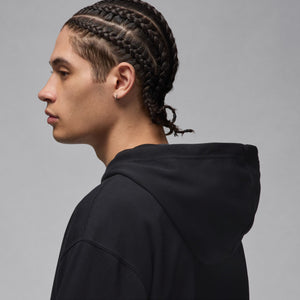 Jordan Logo Brooklyn Black Fleece Pullover Hoodie