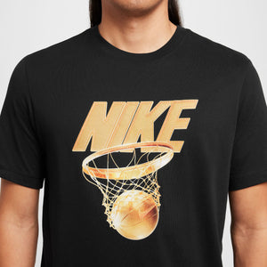 Nike Dri-FIT Black Basketball T-Shirt