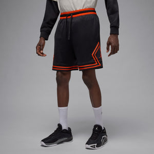 Jordan Black/Orange Diamond Dri-Fit Sport Shorts