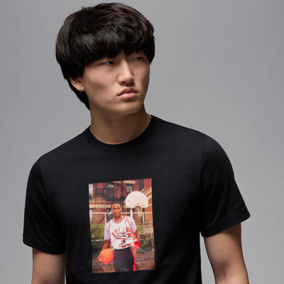 Jordan 1984 AJ1 Photoshoot Jordan Brand Black Photo T-Shirt