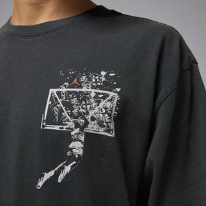 Jordan 'Shattered Backboard' Brooklyn Oversized Black T-Shirt