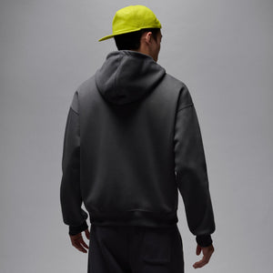 Jordan Brooklyn Oversized Grey Pullover Hoodie
