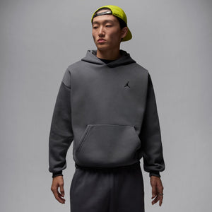 Jordan Brooklyn Oversized Grey Pullover Hoodie