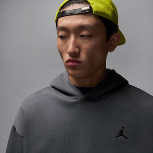 Jordan Brooklyn Oversized Grey Pullover Hoodie