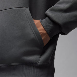 Jordan Brooklyn Oversized Grey Pullover Hoodie