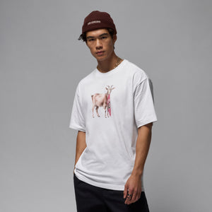 Jordan Brand GOAT Jersey White T-Shirt