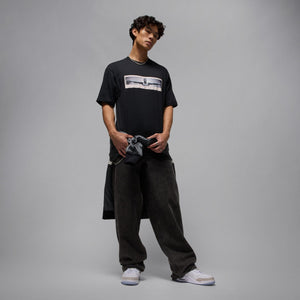 Jordan Brand Wings Poster Photo Black T-Shirt