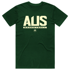 Australian Boomers Green Elite Casual Cotton T-Shirt