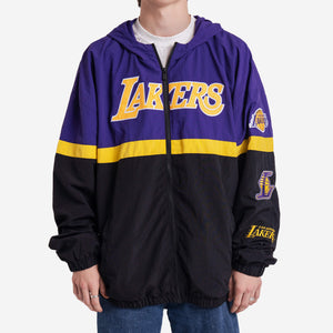 Los Angeles Lakers Springfield NBA Zip Anorak Jacket