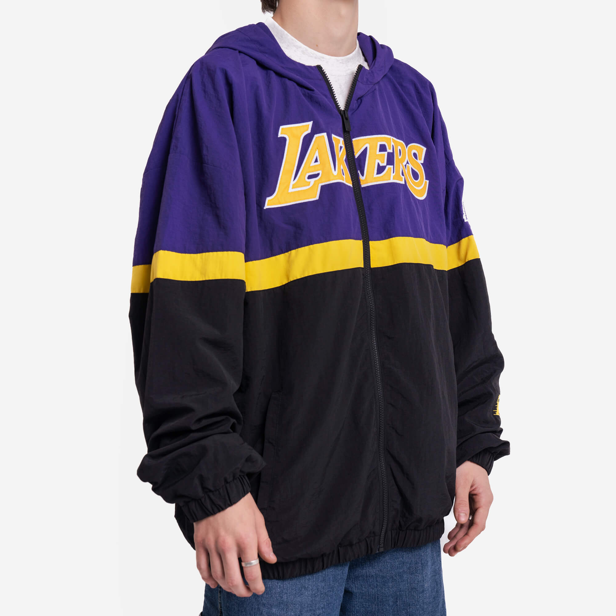 Los Angeles Lakers Springfield NBA Zip Anorak Jacket – Basketball