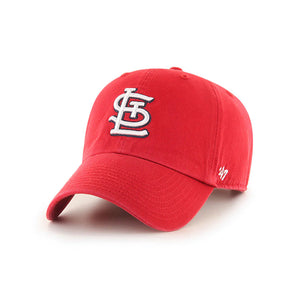 St. Louis Cardinals Red 47 Clean Up MLB Strapback Hat