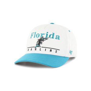 Miami Marlins Cooperstown White Super '47 Snapback Hat