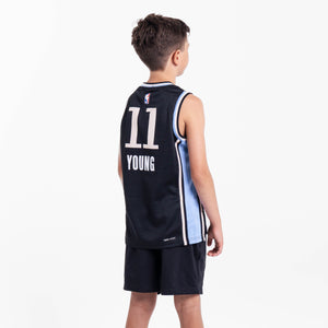 Trae Young Atlanta Hawks 2024 City Edition Youth NBA Swingman Jersey