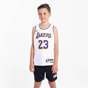 LeBron James LA Lakers 2024 Association Edition Youth NBA Swingman Jersey