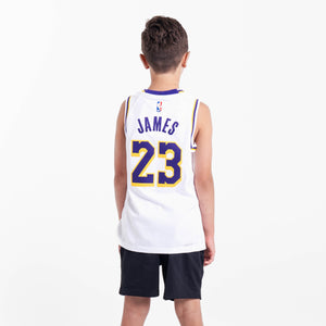 LeBron James LA Lakers 2024 Association Edition Youth NBA Swingman Jersey
