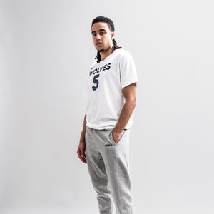 And1 Logo Grey Fleece Track Pants
