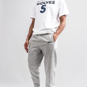 And1 Logo Grey Fleece Track Pants