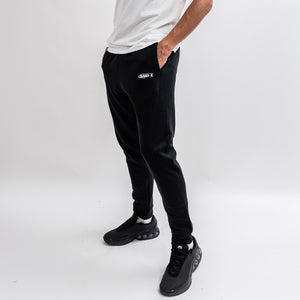 And1 Logo Black Fleece Track Pants