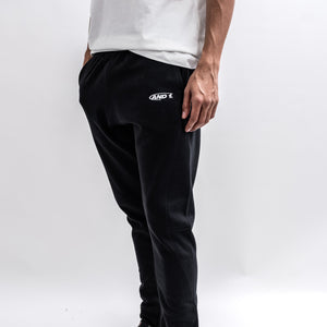 And1 Logo Black Fleece Track Pants