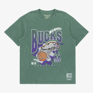 Milwaukee Bucks Vintage Wavey NBA T-shirt