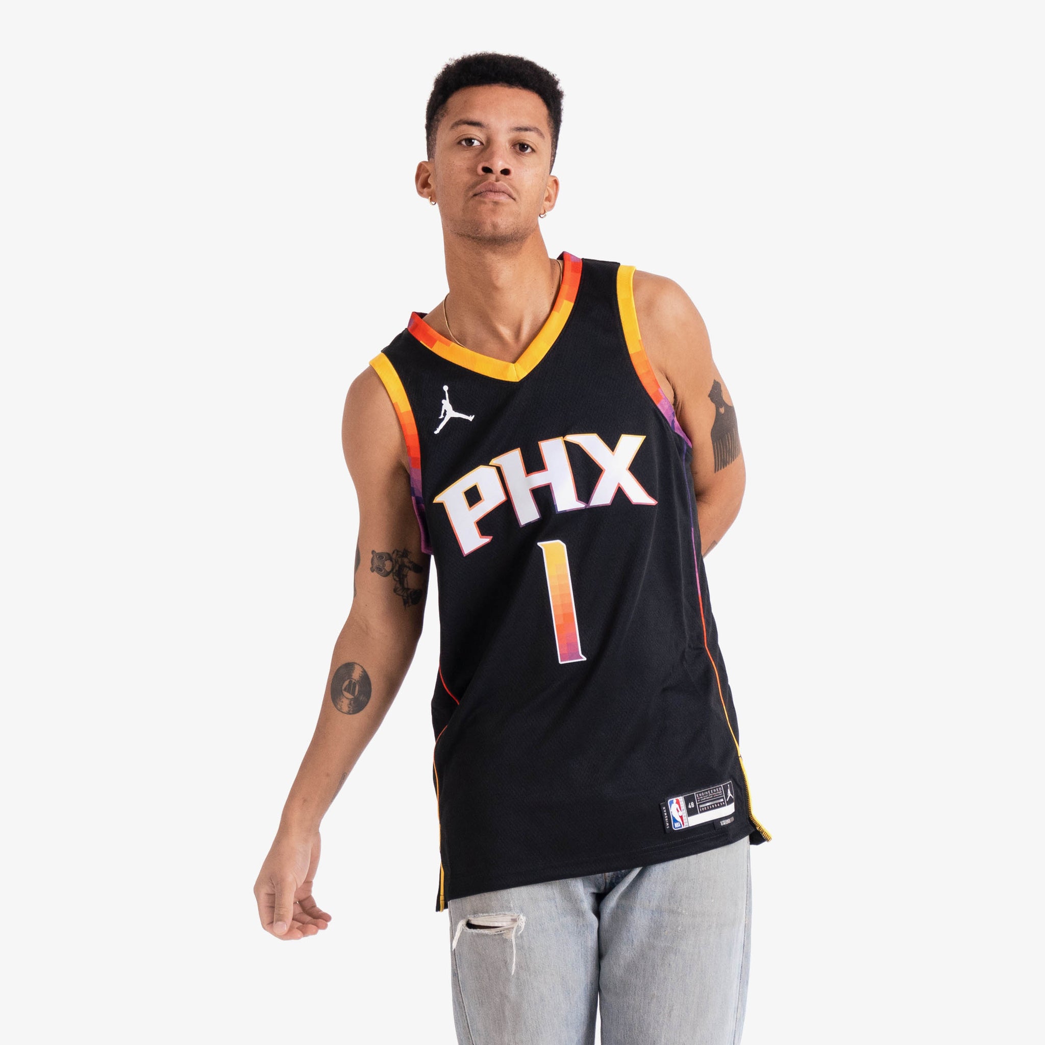 Devin Booker Phoenix Suns 2023 Classic Edition Youth NBA Swingman Jersey