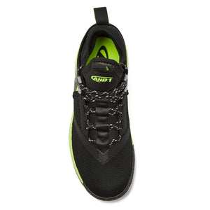 And1 Charge Junior Black/Black/Yellow Basketball Shoes