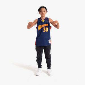 Stephen Curry Golden State Warriors Youth HWC Throwback NBA Swingman Jersey