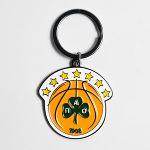 Panathinaikos BC Basketball Keychain