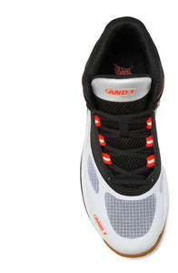 And1 Revel Mid Mens White/BlackBasketball Shoes
