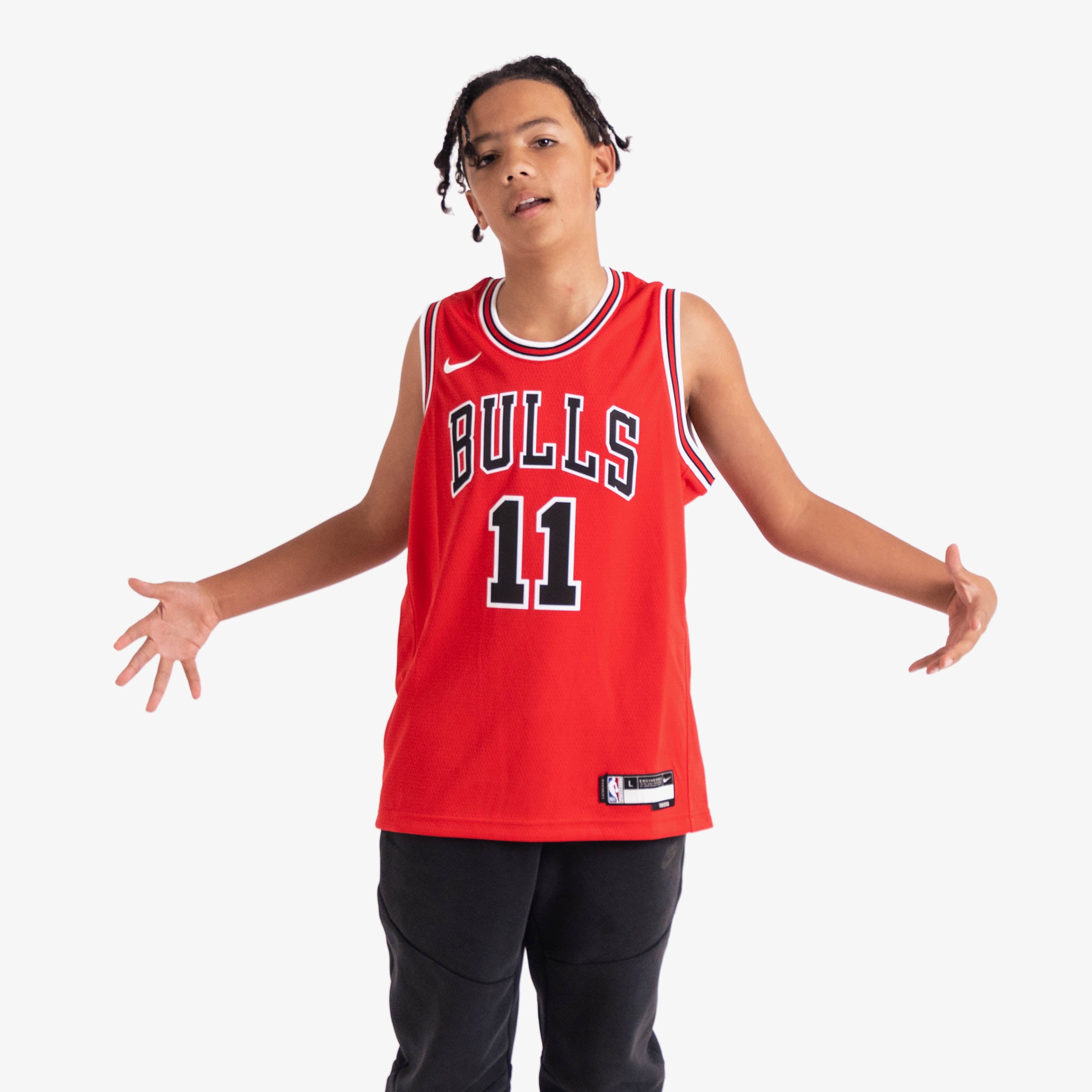 adidas Kids' Derrick Rose Chicago Bulls Swingman Jersey, Big Boys
