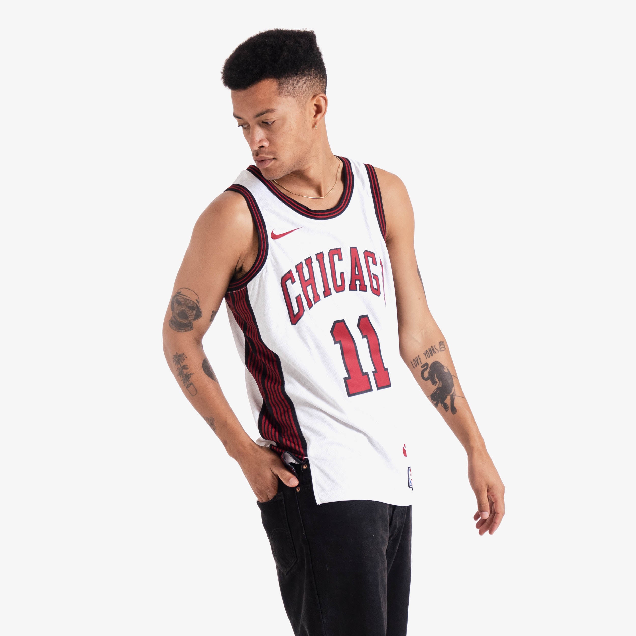 Shop Chicago Bulls City Edition Nike Dri-FIT NBA Swingman Jersey