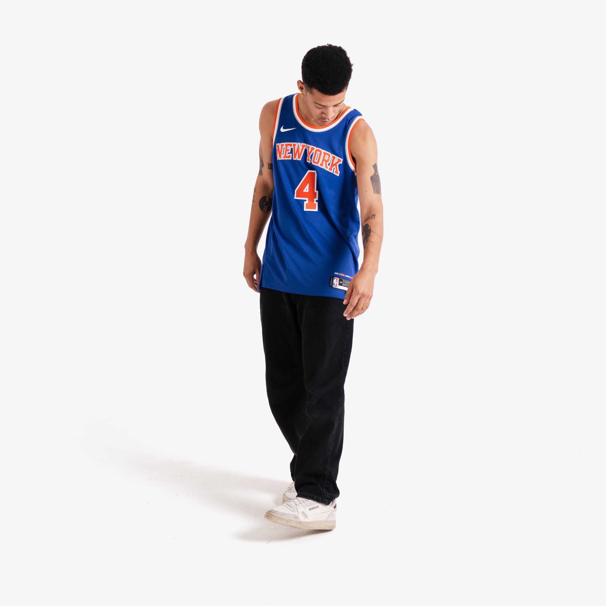2023/24 NY Knicks RANODLE #30 Blue NBA Jerseys