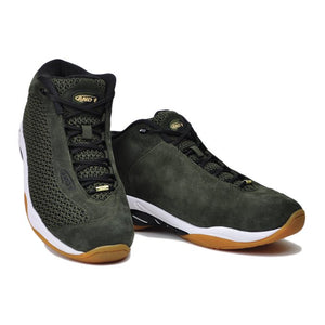 And1 Tai Chi Mens Olive Gum Basketball Shoes