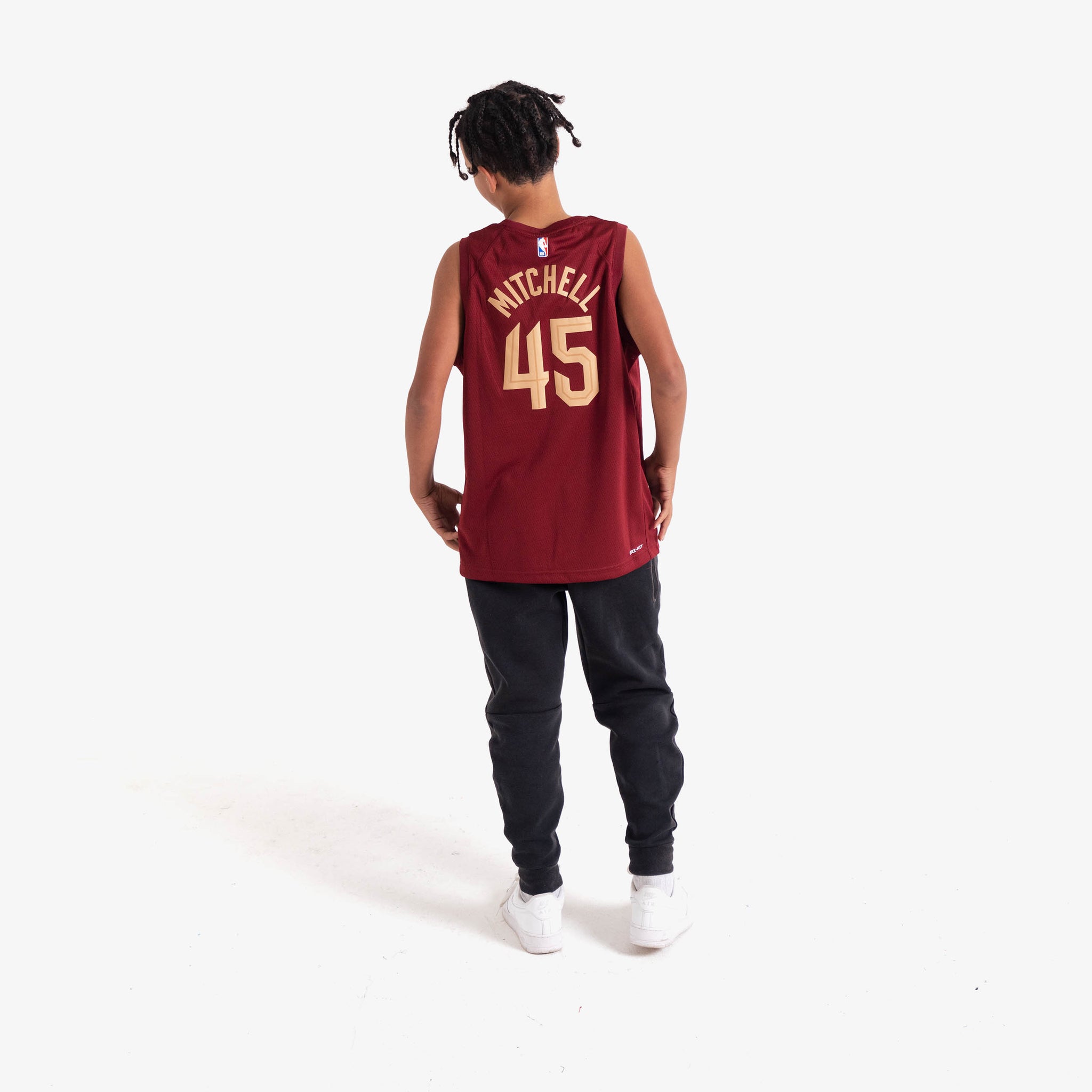 Men's Fanatics Branded Donovan Mitchell Wine Cleveland Cavaliers 2022/23 Fast Break Replica Jersey - Icon Edition