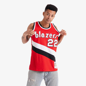 Clyde Drexler Portland Trail Blazers HWC Throwback NBA Swingman Jersey