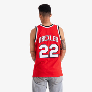 Clyde Drexler Portland Trail Blazers HWC Throwback NBA Swingman Jersey