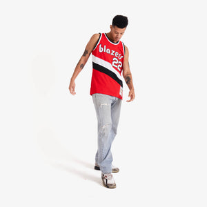 Clyde Drexler Portland Trail Blazers HWC Throwback NBA Swingman Jersey