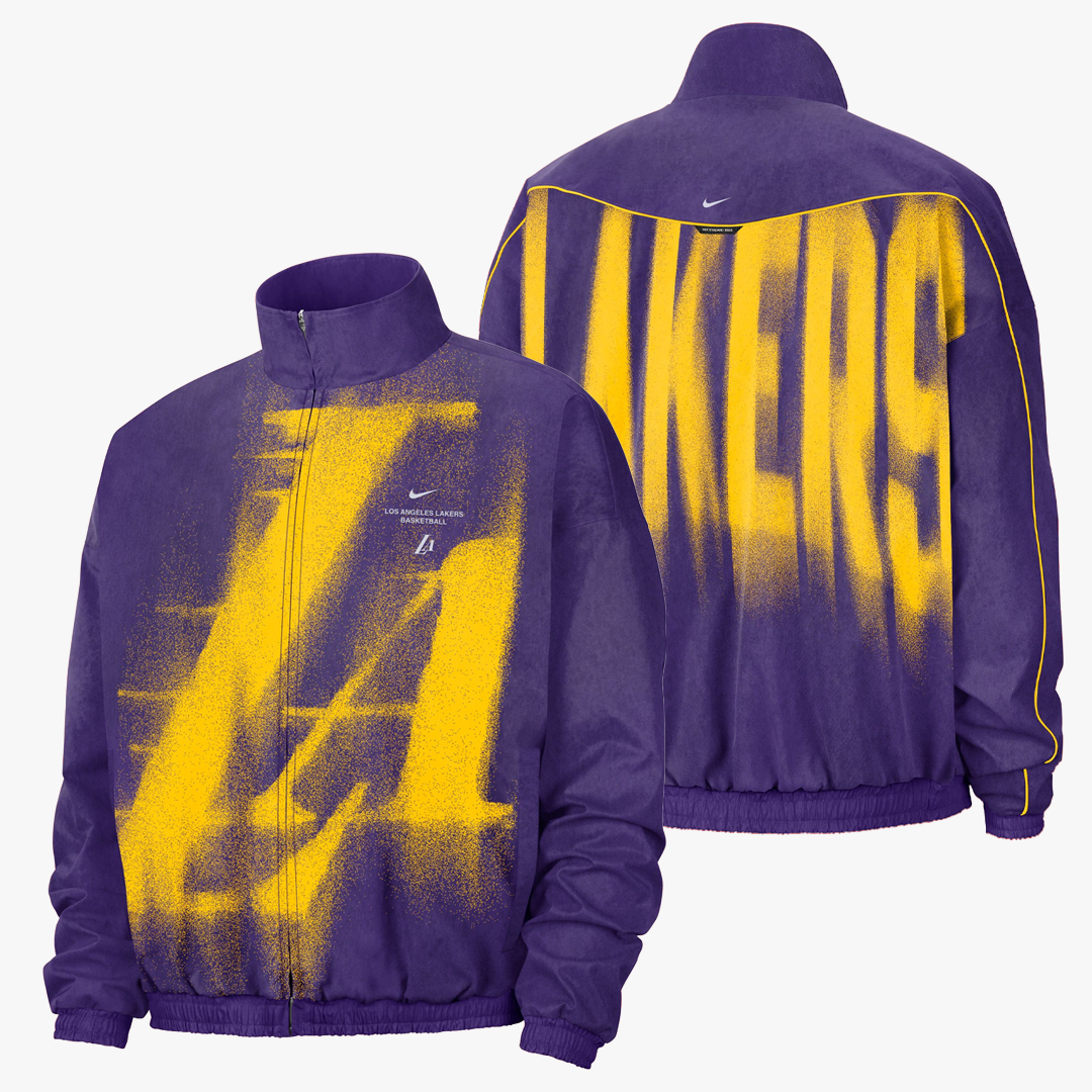 Los Angeles Lakers 2027 Reimagined NBA Standard Issue Woven Jacket ...