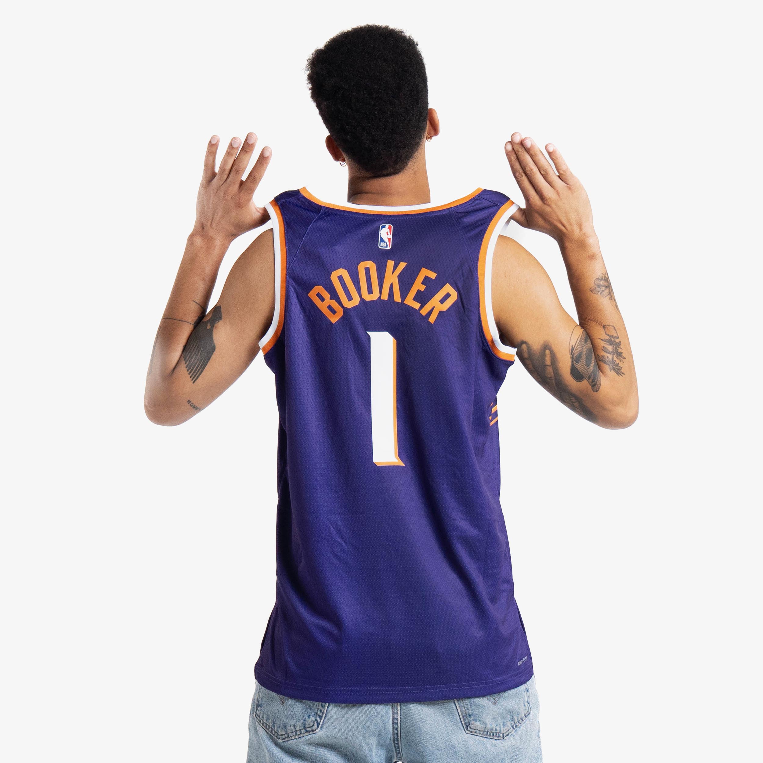 Phoenix Suns Nike Icon Edition Swingman Jersey - Purple - Devin Booker -  Youth