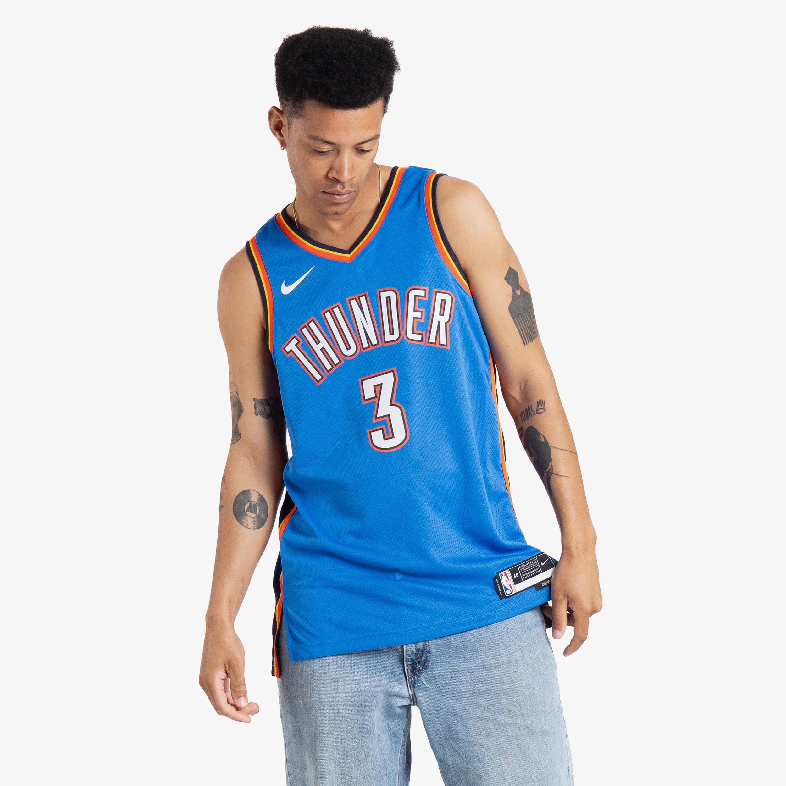 Nike NBA Toddler Oklahoma City Thunder Replica Icon Jersey