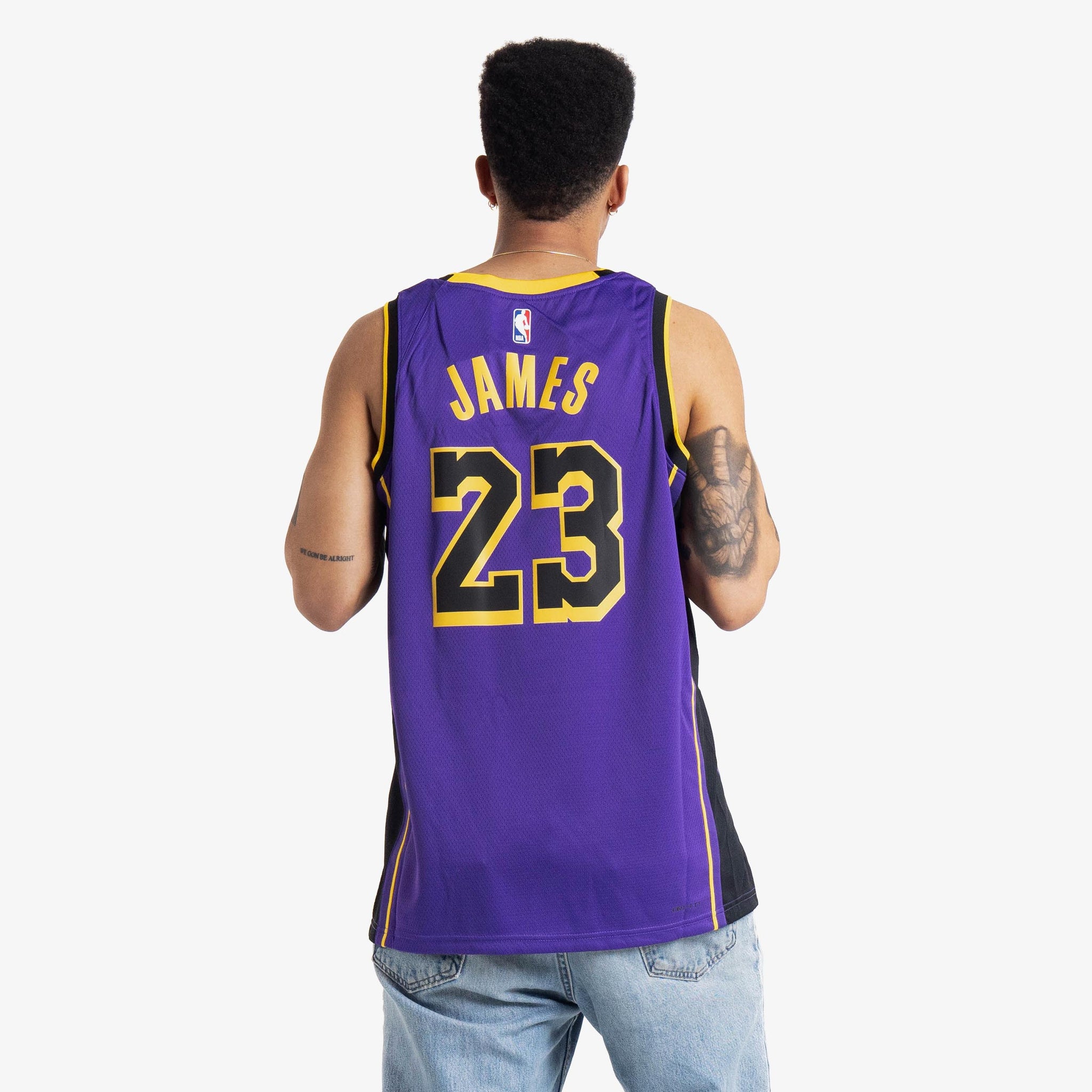 LeBron James Los Angeles Lakers 2023 City Edition NBA Swingman Jersey –  Basketball Jersey World