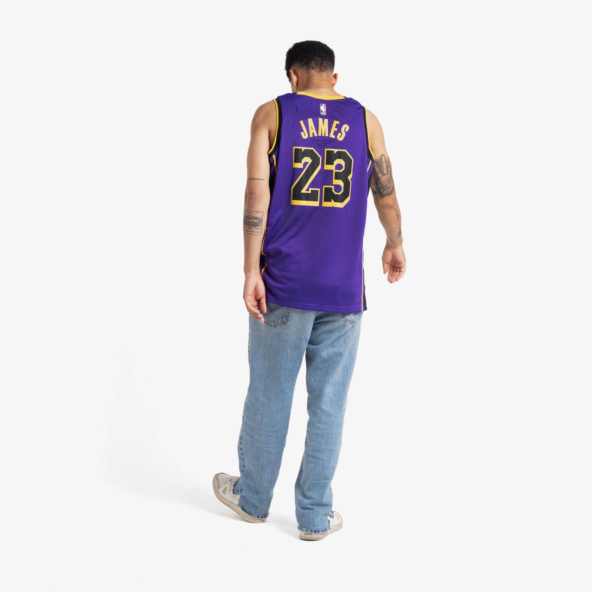 Los Angeles Lakers Statement Edition Jordan Dri-FIT NBA Swingman