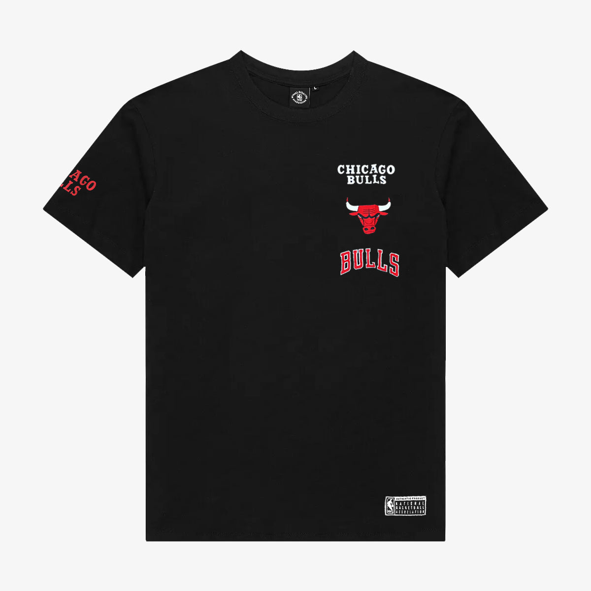 New Era Chicago Bulls NBA Black T-Shirt