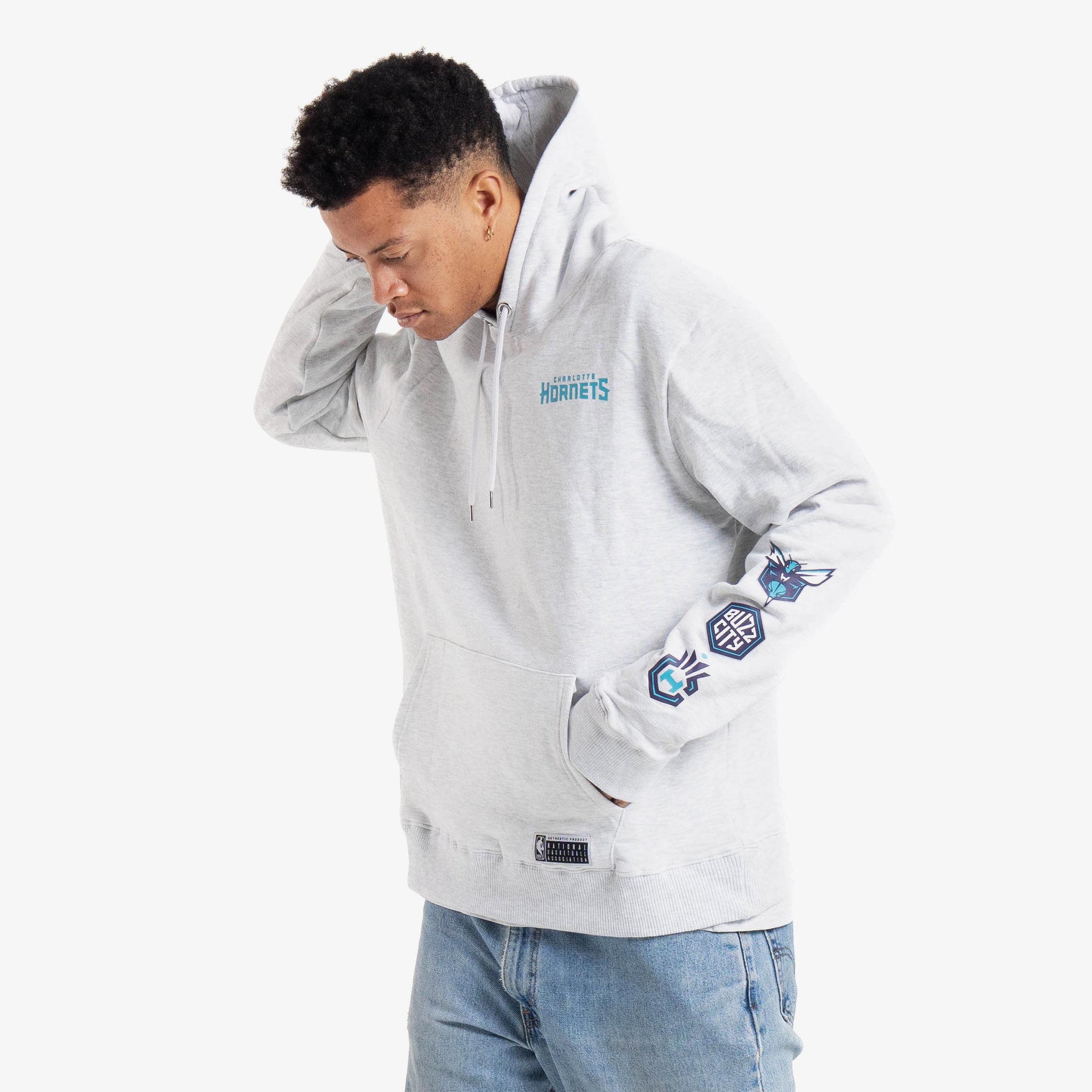 Charlotte hornets sales throwback hoodie