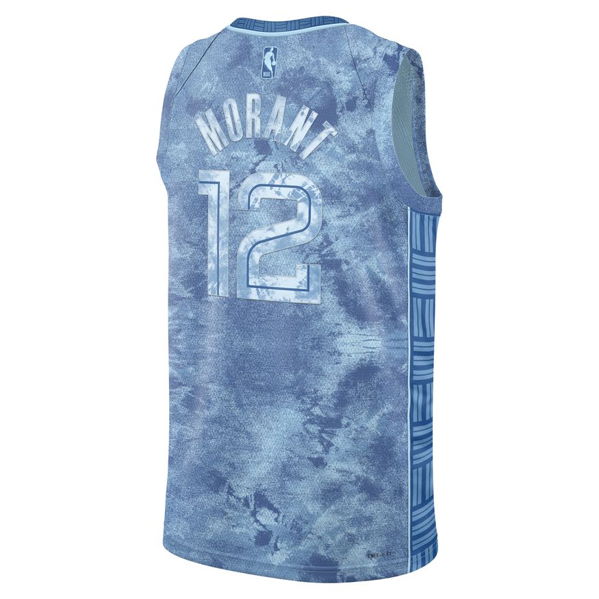 NBA Memphis Grizzlies Winter Court Big Color Swingman Jersey, 50